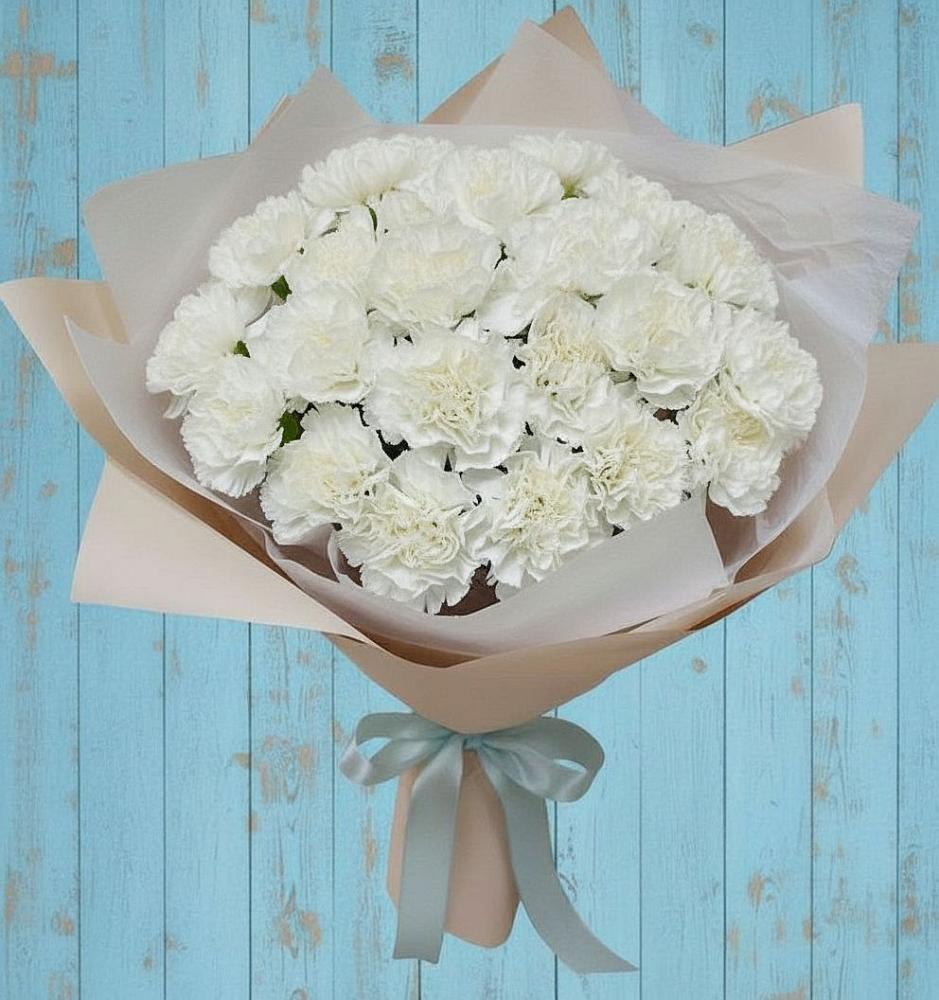 Букет цветов из: Гвоздики в Первомайском Кировской области