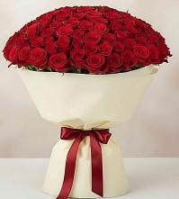 Букет 101 Красная роза Милано #REPLACE_PRED# Первомайском Кировской области
