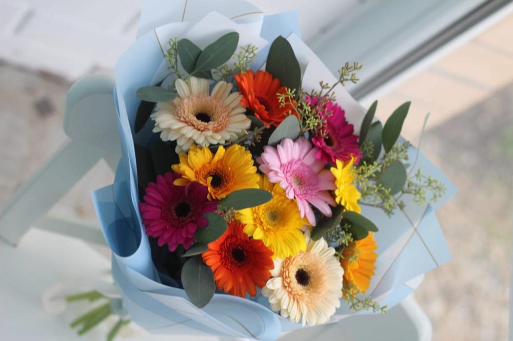 Букет цветов из: Герберы в Первомайском Кировской области