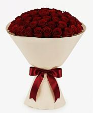 Букет 101 Бордовая роза Блэк Бакарра в Первомайском Кировской области
