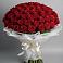 Букет 101 Красная роза Блэк Мэджик в Первомайском Кировской области