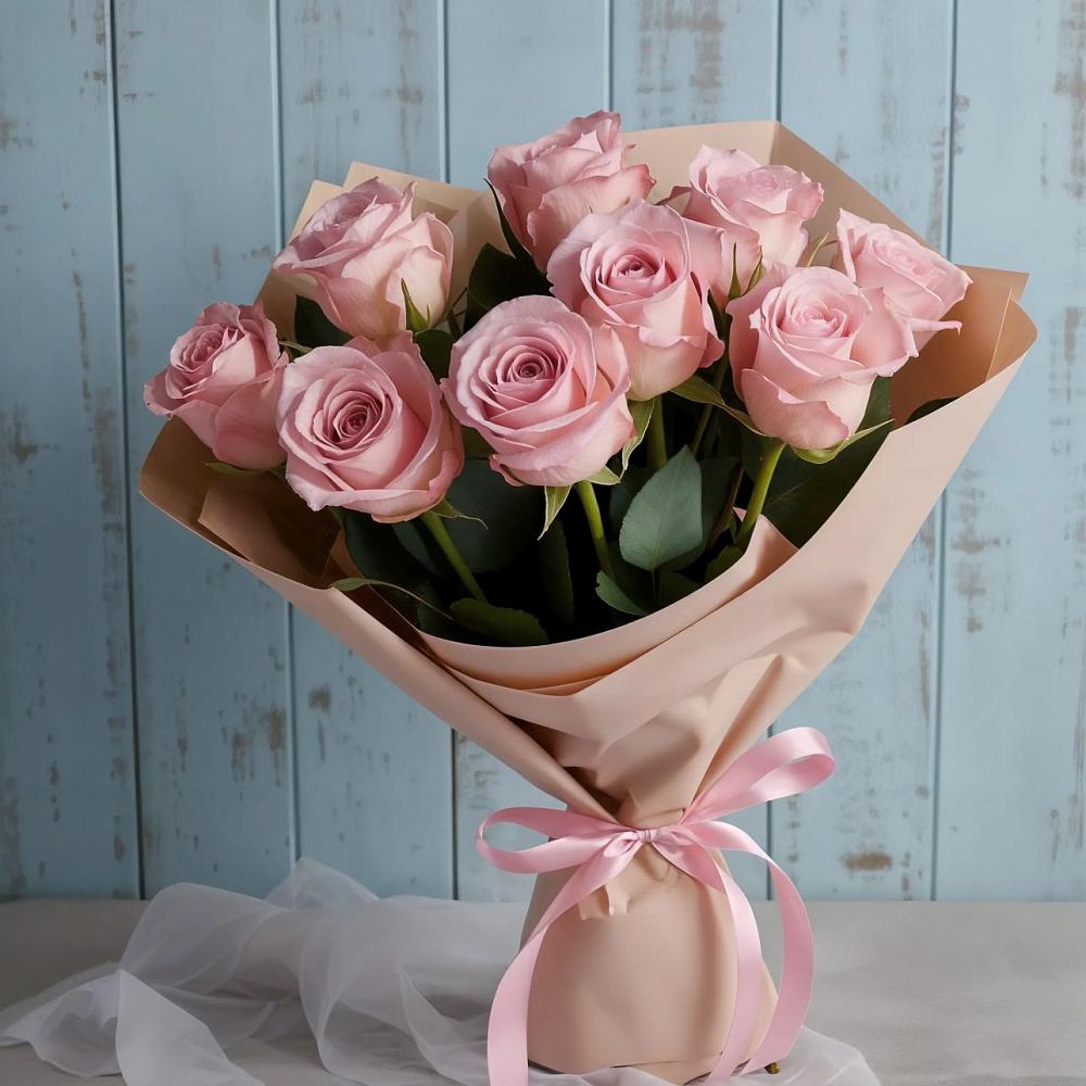 Букет цветов из: Розы в Первомайском Кировской области