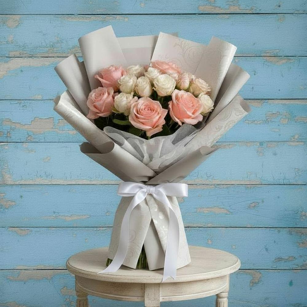 Букет цветов из: Розы в Первомайском Кировской области