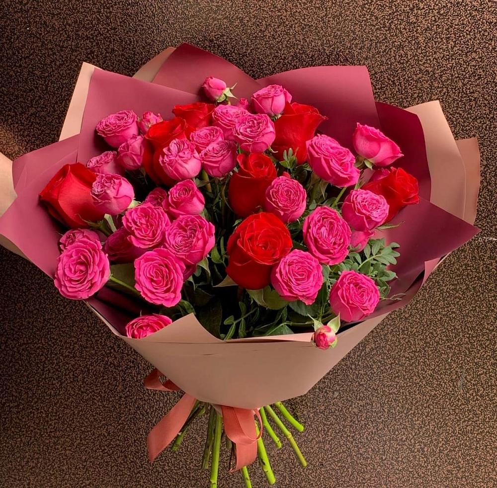 Букет В объятьях нежности в Первомайском Кировской области