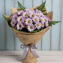 Букет цветов из:  Хризантемы в Первомайском Кировской области