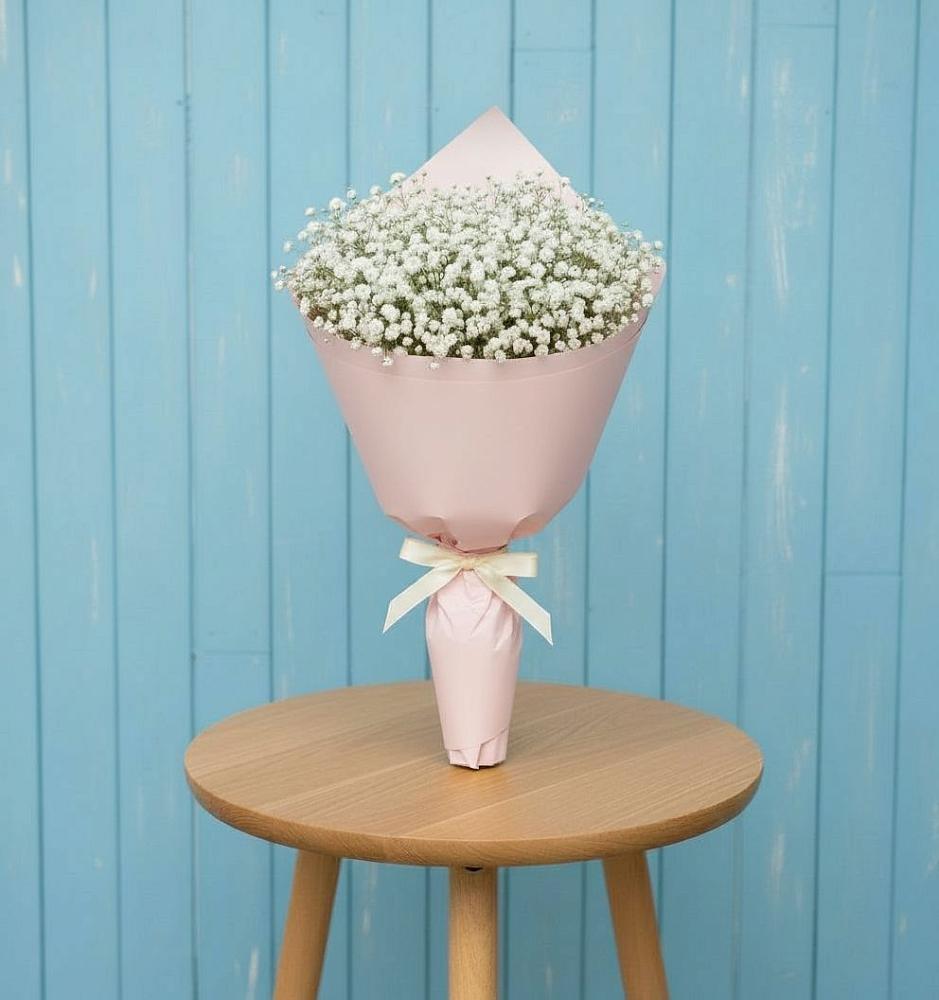 Букет цветов из: Гипсофила в Первомайском Кировской области