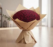 Букет 101 Красная роза в Первомайском Кировской области