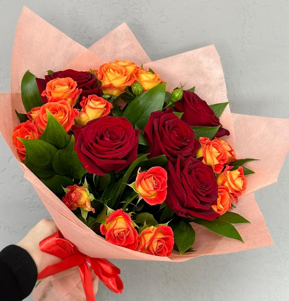 Букет Любовь и восторг в Первомайском Кировской области