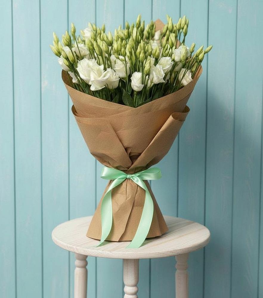 Букет цветов из: Лизиантусы в Первомайском Кировской области