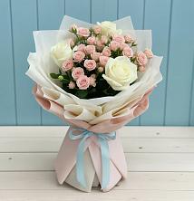 Букет цветов из:  Розы в Первомайском Кировской области