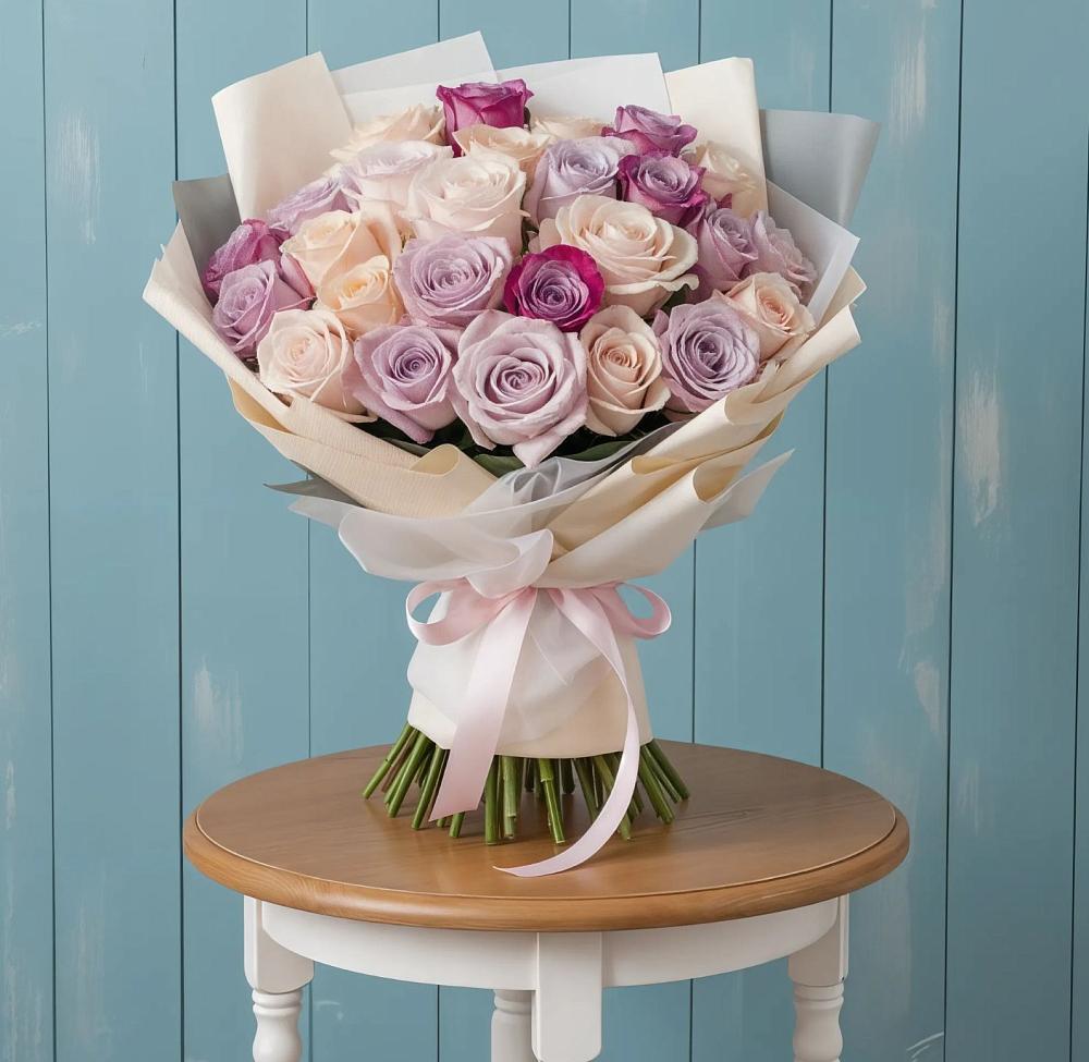 Букет цветов из: Розы в Первомайском Кировской области