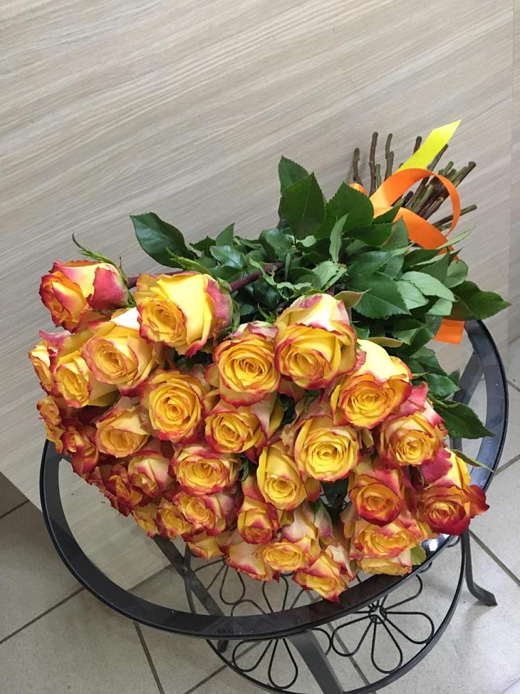 Букет Желтые розы в Первомайском Кировской области