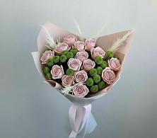 Букет цветов из:  Розы и Хризантемы #REPLACE_PRED# Первомайском Кировской области