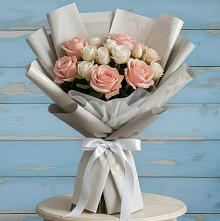 Букет цветов из:  Розы в Первомайском Кировской области