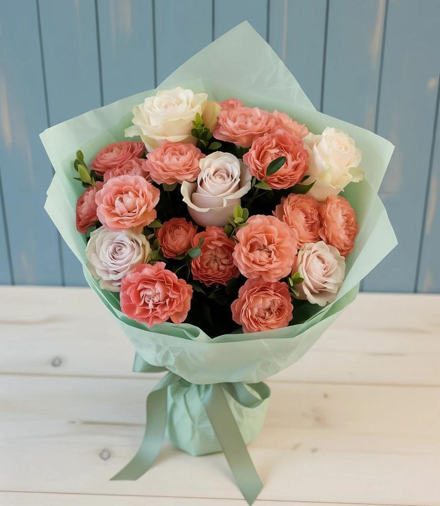 Букет цветов из: Розы в Первомайском Кировской области