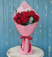 Букет цветов из:  Розы в Первомайском Кировской области