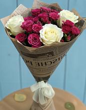 Букет цветов из:  Розы в Первомайском Кировской области